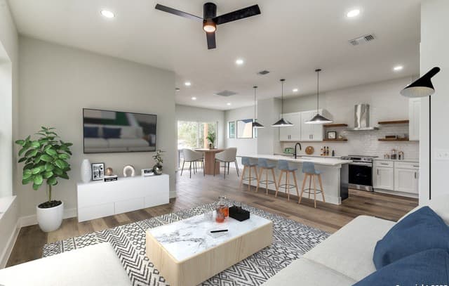3-bedroom rental at 315 Cincinnati Ave #101 in San Antonio, TX — photo 2