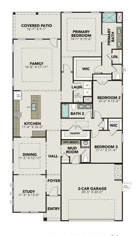 3-bedroom rental at 16607 Rosemary Ridge in San Antonio, TX — photo 4