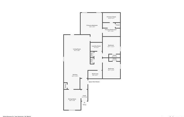 3-bedroom rental at 6314 Sloane Cv in San Antonio, TX — photo 2