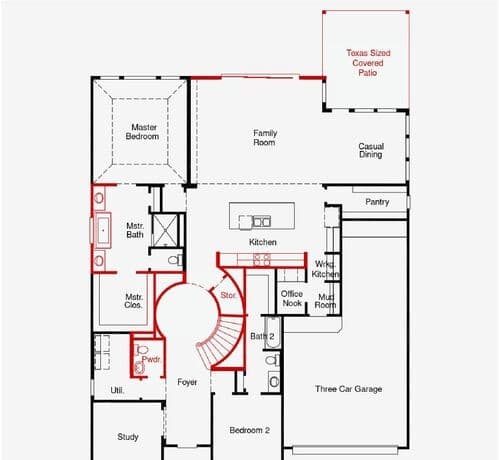 4-bedroom rental at 205 Megans Point in Castroville, TX — photo 2