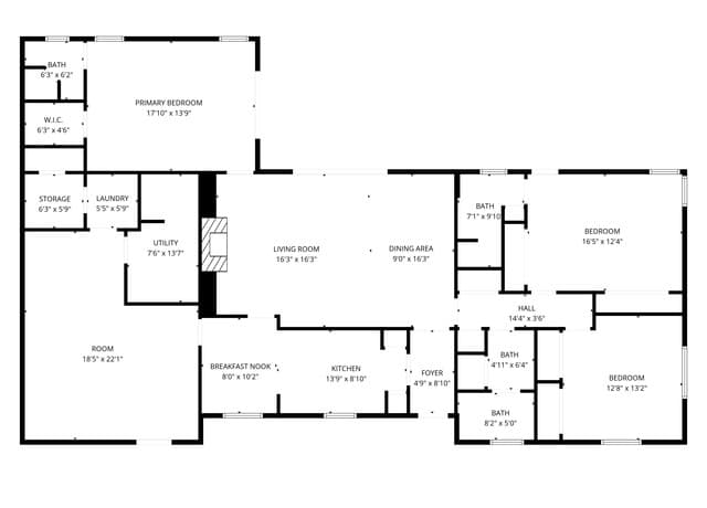 3-bedroom rental at 8702 Charro Ln in San Antonio, TX — photo 2