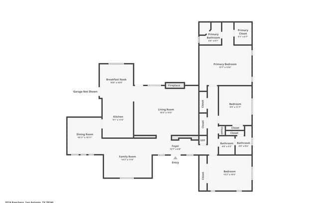 3-bedroom rental at 9314 Ranchero in San Antonio, TX — photo 4
