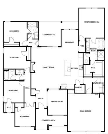 4-bedroom rental at 321 Lawrence Drive in Castroville, TX — photo 3