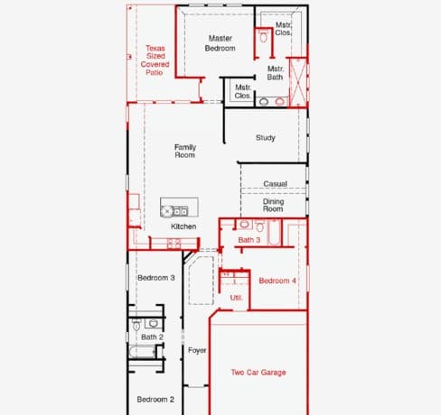 4-bedroom rental at 12534 Sylvanite in San Antonio, TX — photo 2