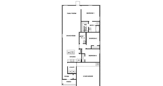 3-bedroom rental at 16048 Mahogany Way in Elmendorf, TX — photo 2