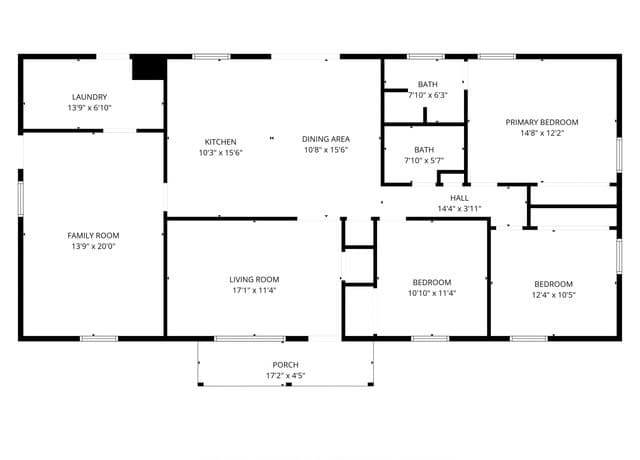 3-bedroom rental at 215 Oak Park in Boerne, TX — photo 3
