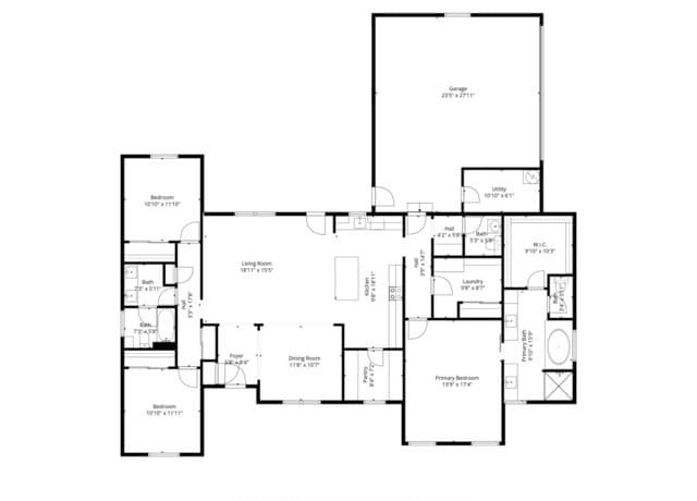 3-bedroom rental at 1015 Timbercrest in Pleasanton, TX — photo 2