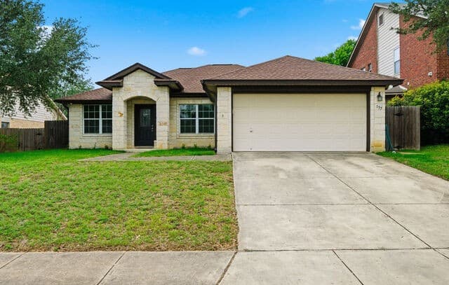 3-bedroom rental at 157 Springtree Pkwy in Cibolo, TX — photo 1