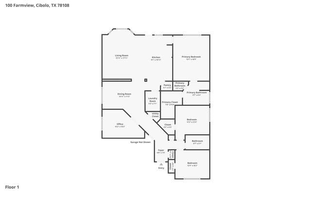 3-bedroom rental at 100 Farmview in Cibolo, TX — photo 2
